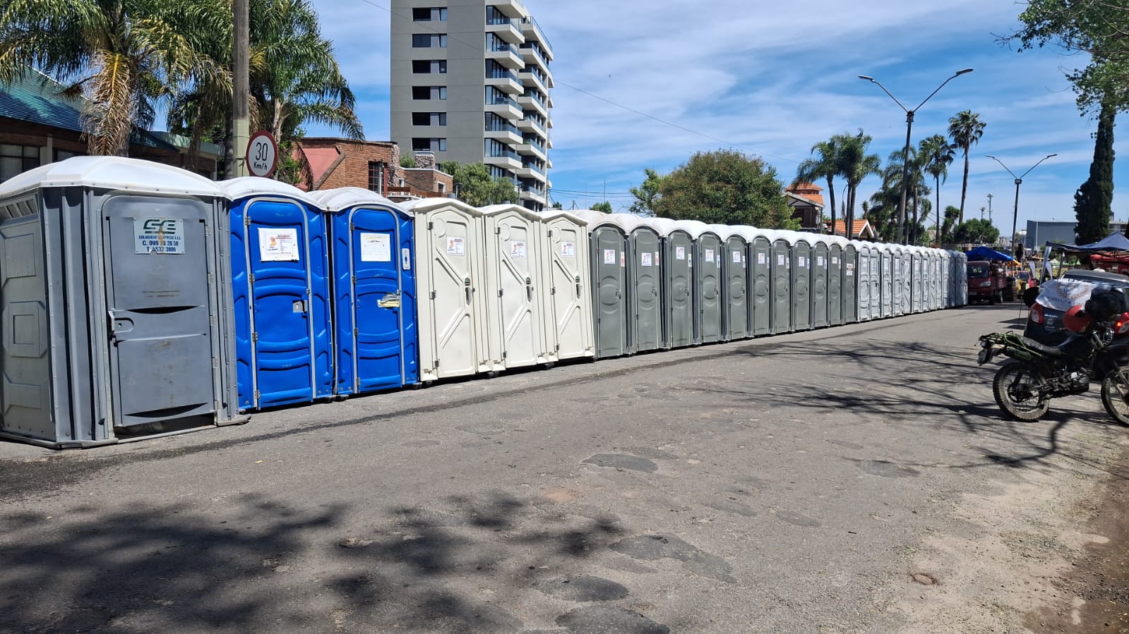 Baños químicos MILAGUS - Fiesta Nacional de la Primavera Dolores Uruguay
